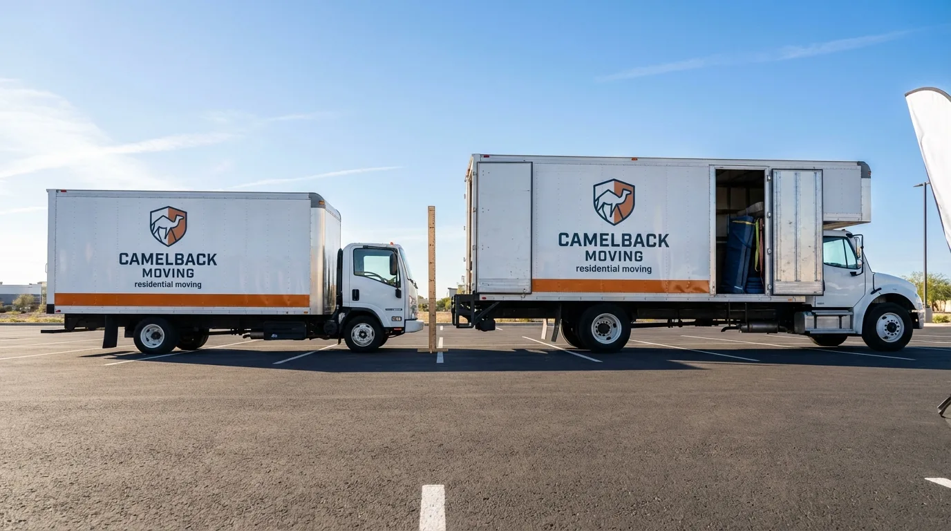 Moving truck size capacity guide in Pelican Rapids